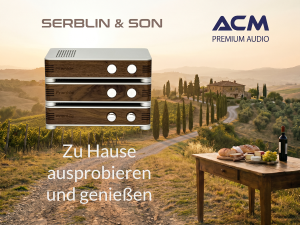 Serblin & Son Verstärker als Testpaket unverbindlich zu Hause ausprobieren