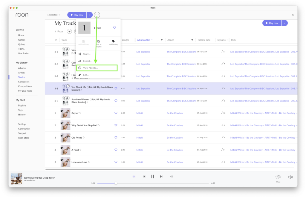 Roon Knowledge Base Dynamikumfang ACM Premium Audio