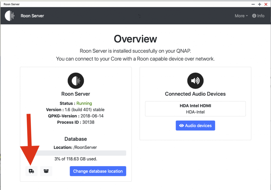 Roon Knowledge Base Fehlerbehebung Logs ACM Premium Audio