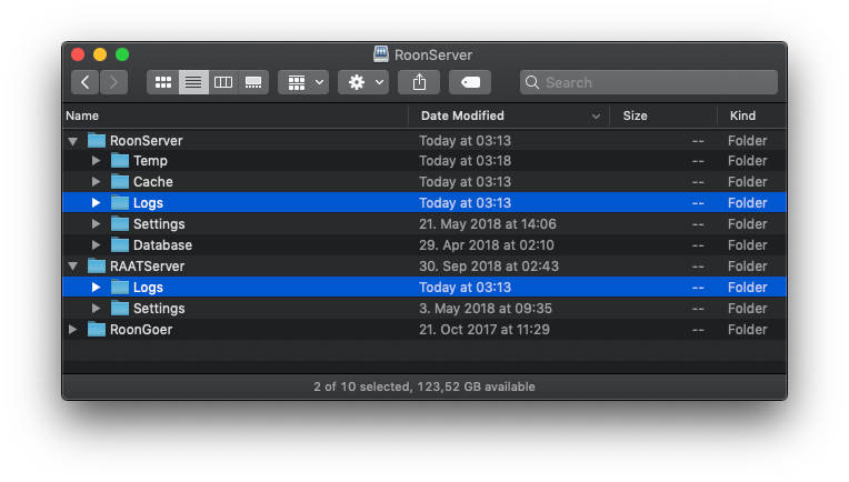 roon knowledge base fehlerbehebung logs 6