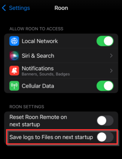 Roon Knowledge Base Fehlerbehebung Logs ACM Premium Audio