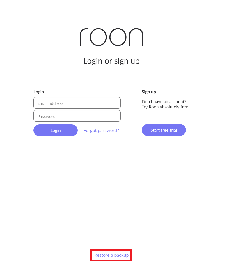 Roon Knowledge Base Fehlerbehebung Roon auf einen neuen Server verschieben ACM Premium Audio