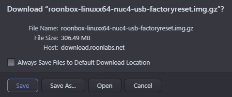 Roon Knowledge Base Fehlerbehebung RoonOS-Wiederherstellung (Nucleus/ROCK) ACM Premium Audio