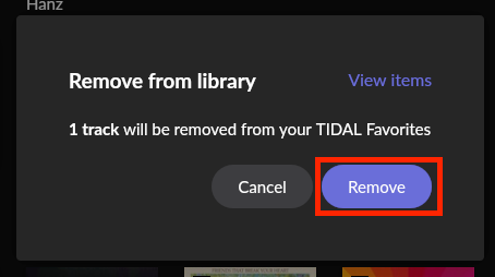 Roon Knowledge Base FAQs FAQ: Entfernen von Tidal-Inhalten aus Ihrer Roon-Bibliothek ACM Premium Audio