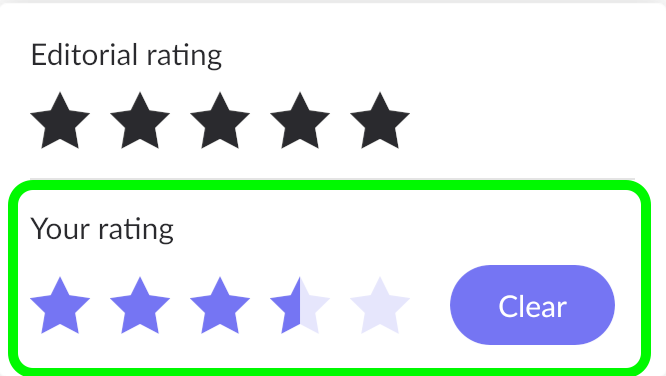 Roon Knowledge Base FAQs FAQ: Woher stammen die Sternebewertungen eines Albums? Kann ich sie ändern? ACM Premium Audio