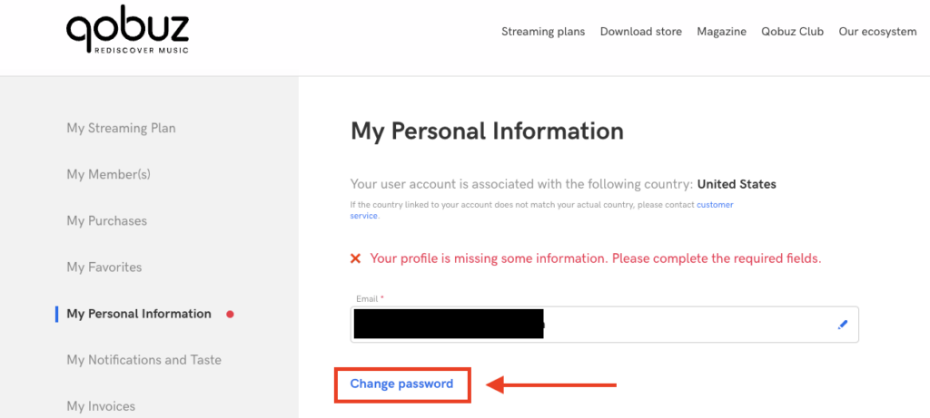 Roon Knowledge Base FAQs Qobuz-Synchronisierungsfehler bei Erstellung über ein Apple-/Google-/Facebook-Konto ACM Premium Audio