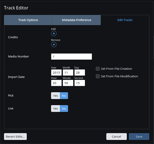 Roon Knowledge Base FAQs FAQ: Wie bearbeite ich die Metadaten von Tracks in großen Mengen? ACM Premium Audio