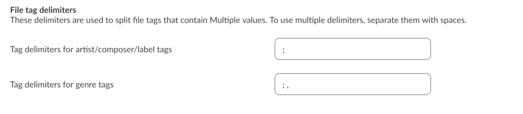 Roon Knowledge Base Verwalten Der Musikbibliothek Importeinstellungenen ACM Premium Audio