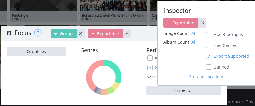 Roon Knowledge Base Verwalten Der Musikbibliothek Künstler ACM Premium Audio