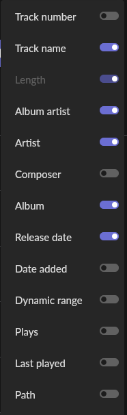 Roon Knowledge Base Verwalten Der Musikbibliothek Sortieren in Roon ACM Premium Audio