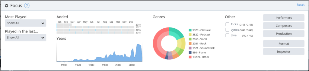 Roon Knowledge Base Verwalten Der Musikbibliothek Tracks ACM Premium Audio