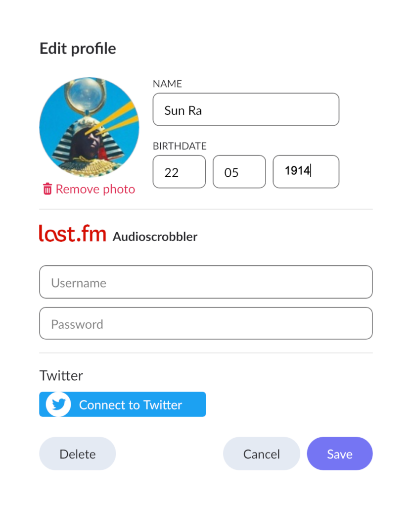 Roon Knowledge Base Neue Musik Entdecken Teilen in sozialen Netzwerken ACM Premium Audio