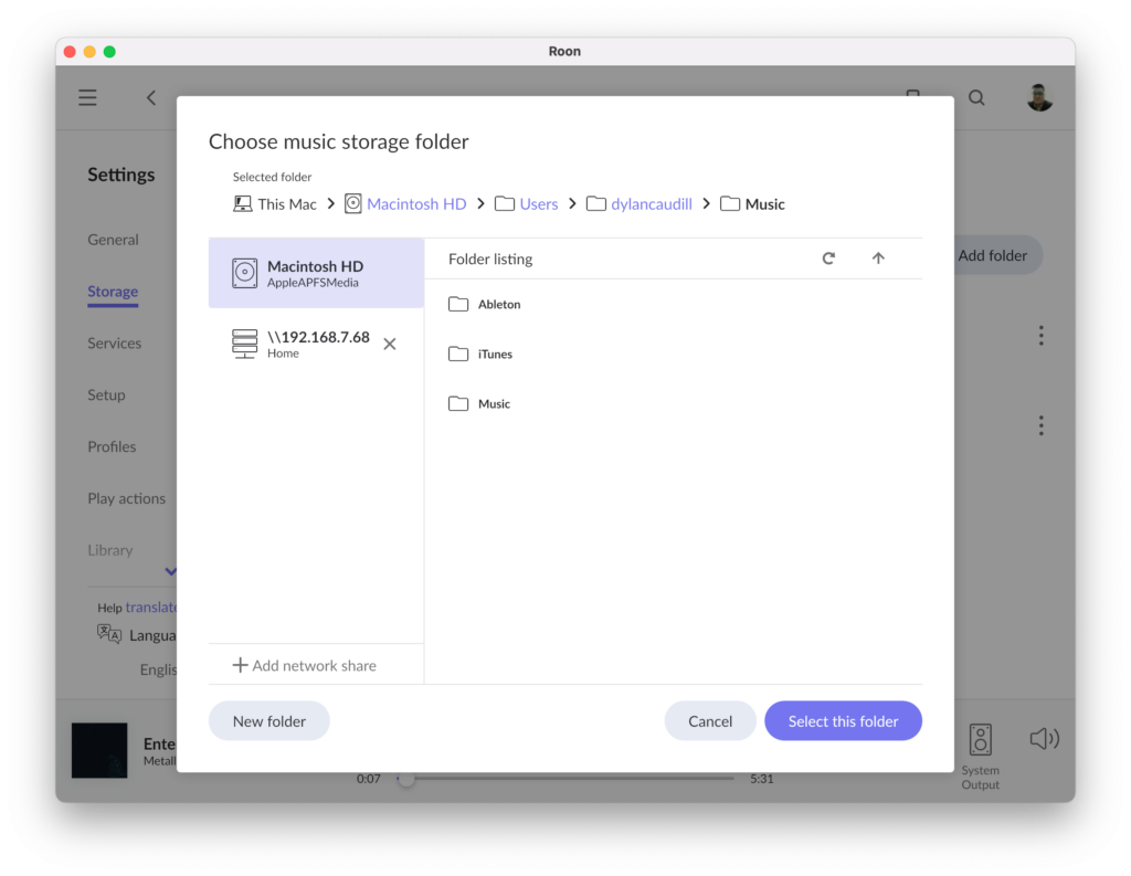 Roon Knowledge Base Importieren Sie Ihre Musik ACM Premium Audio