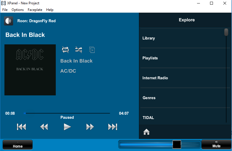 Roon Knowledge Base Über Nucleus Crestron ACM Premium Audio