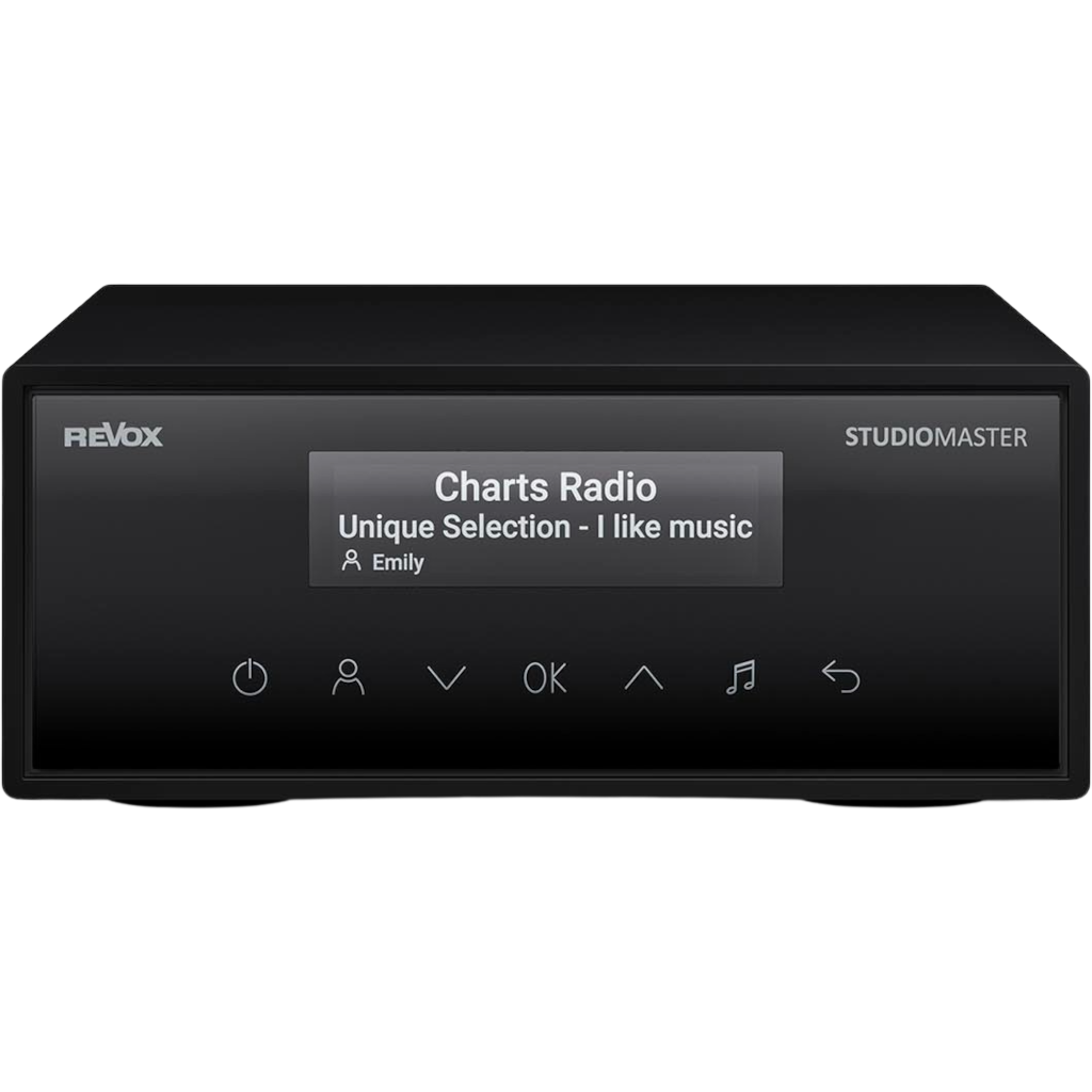Revox Streamingverstärker Studiomaster M500 kostenlos und unverbindlich als Testpaket zu Hause ausprobieren.