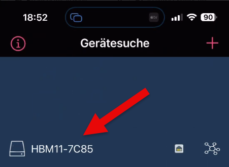 Serblin and Son Vollverstaerker Frankie Plus iOS App Geräteauswahl