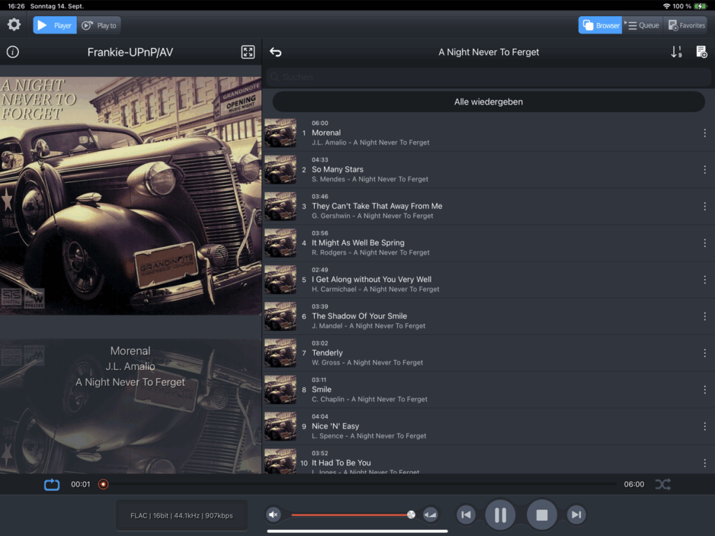 Serblin and Son Vollverstärker Frankie plus Anleitung Streaming mconnecthd Album abspielen