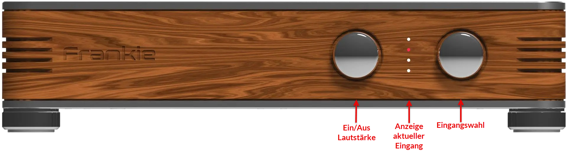 Serblin And Son Vollverstaerker Frankie Frontpanel Buttons