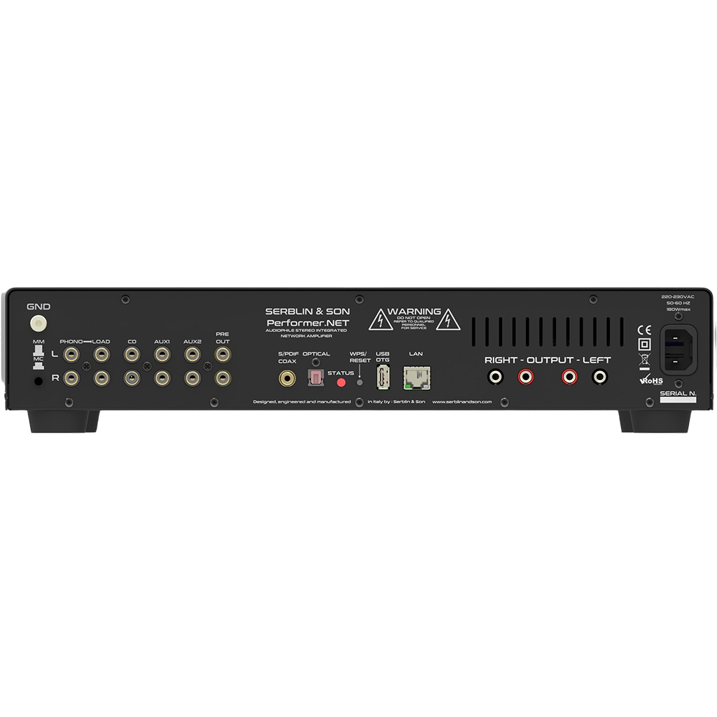 Serblin and Son Vollverstärker Performer Net