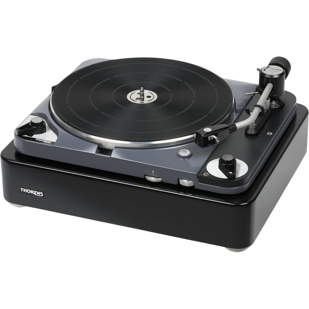 Thorens Plattenspieler TD 124 DD kostenlos und unverbindlich als Testpaket zu Hause ausprobieren.