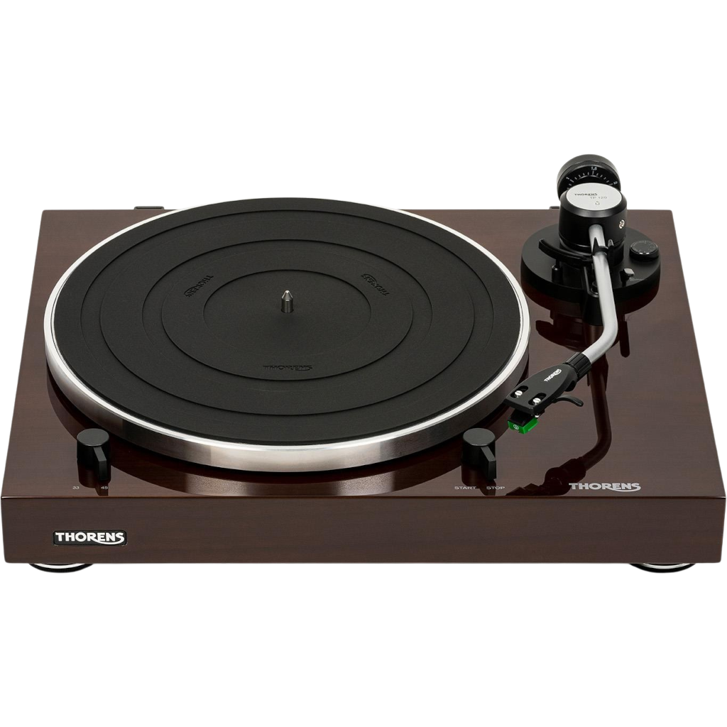Thorens Plattenspieler TD 204 kostenlos und unverbindlich als Testpaket zu Hause ausprobieren.