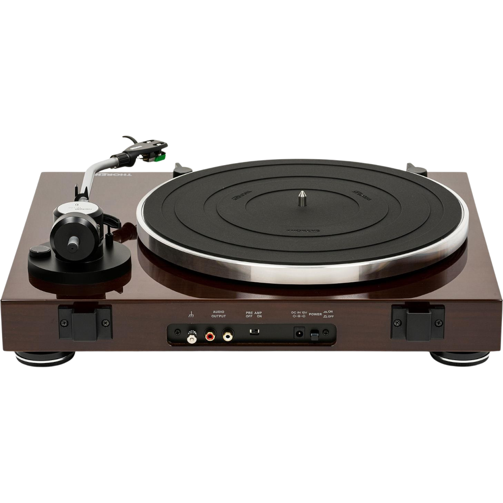 Thorens Plattenspieler TD 204 kostenlos und unverbindlich als Testpaket zu Hause ausprobieren.