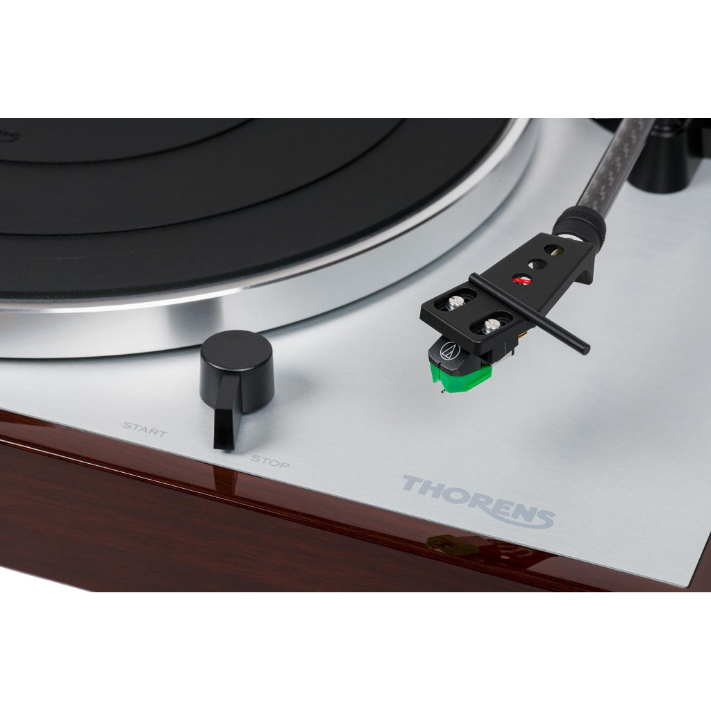 Thorens Plattenspieler TD 402 DD kostenlos und unverbindlich als Testpaket zu Hause ausprobieren.