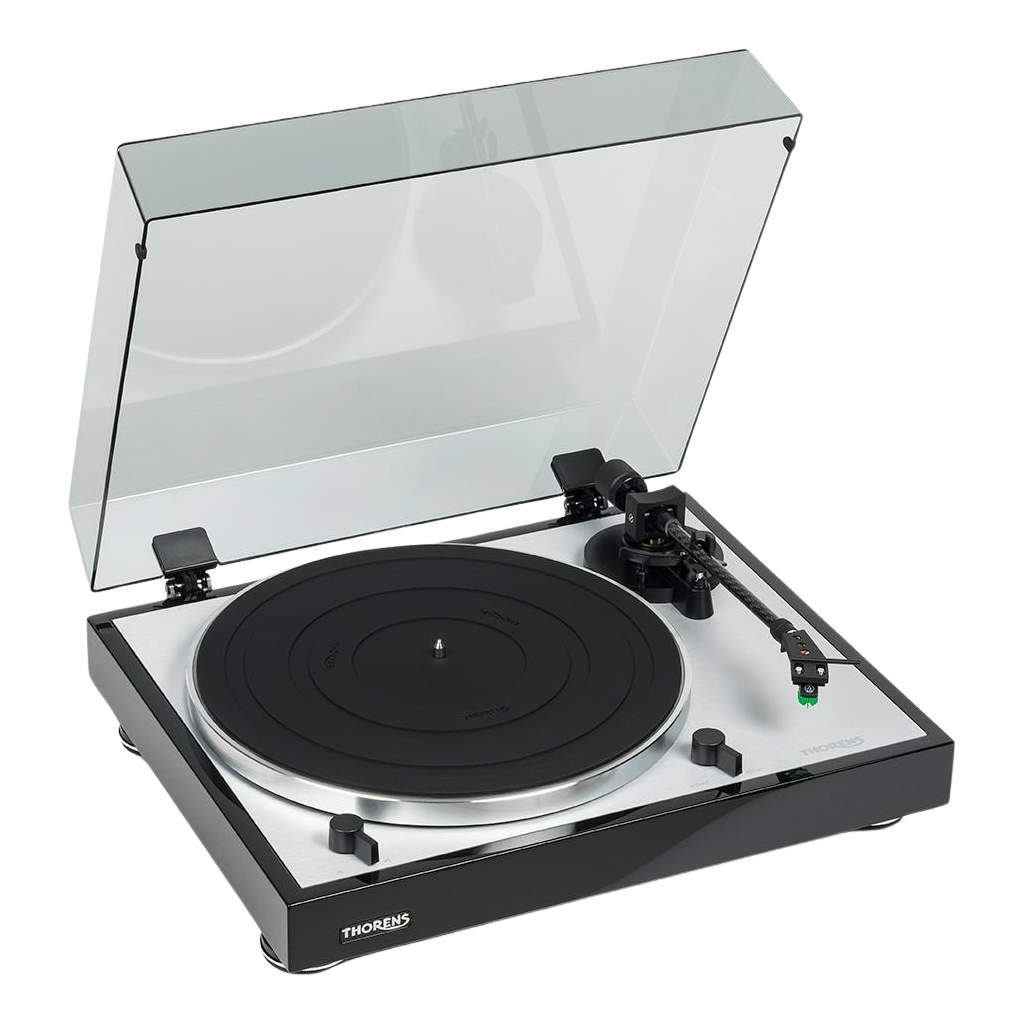Thorens Plattenspieler TD 402 DD kostenlos und unverbindlich als Testpaket zu Hause ausprobieren.