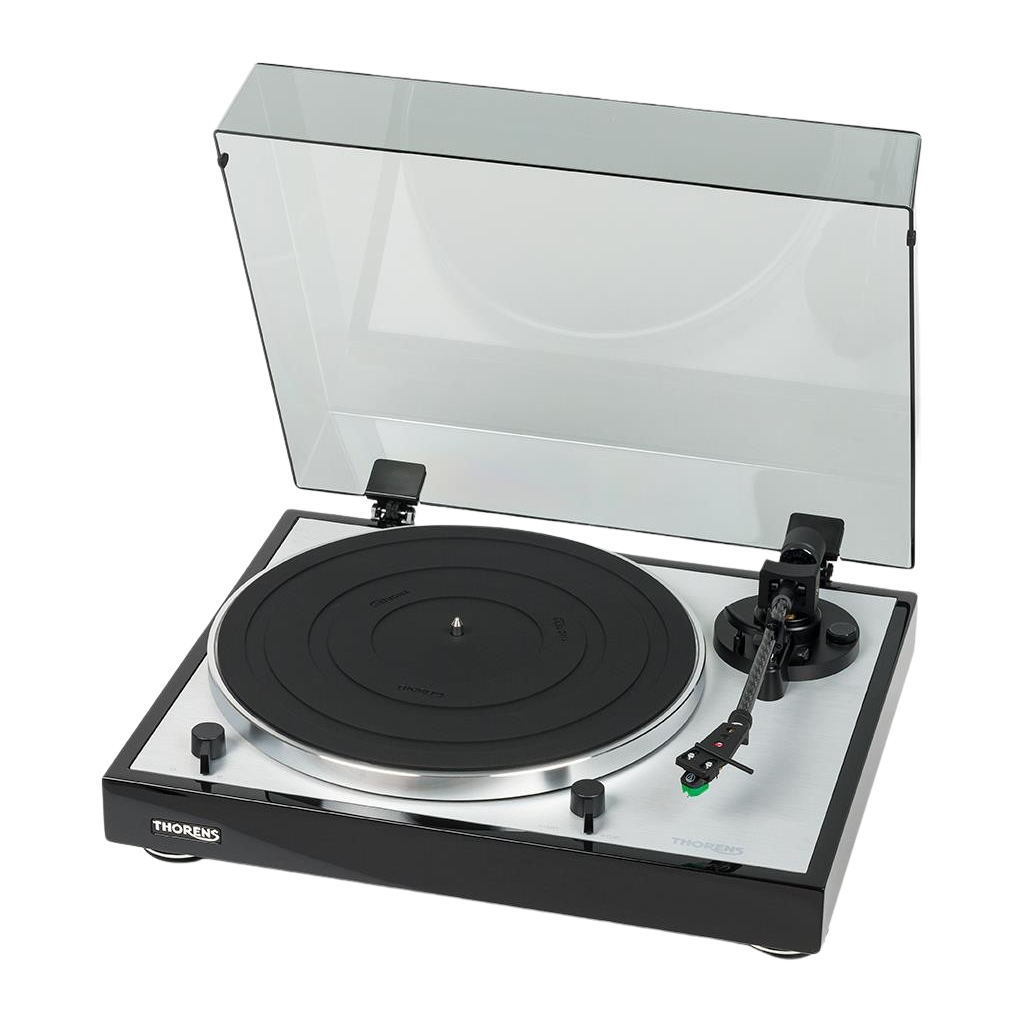 Thorens Plattenspieler TD 402 DD kostenlos und unverbindlich als Testpaket zu Hause ausprobieren.