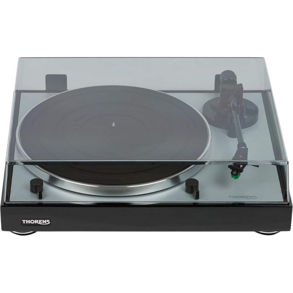 Thorens Plattenspieler TD 402 DD kostenlos und unverbindlich als Testpaket zu Hause ausprobieren.